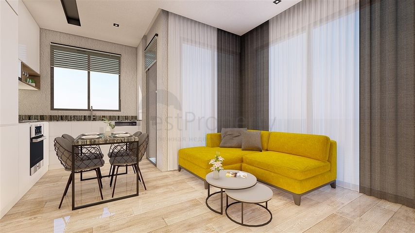 Новый бутик- проект в 500 м от моря в Каргыджак