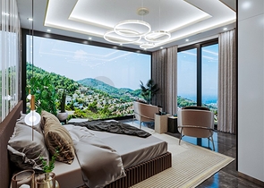 Вилла в элитном районе Каргыджак с возможностью получить гражданство Турции