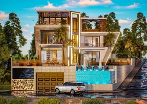 Вилла в элитном районе Каргыджак с возможностью получить гражданство Турции