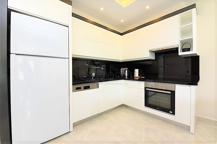 Квартира 1+1 с видом на море в премиальном комплексе