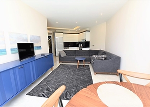 Квартира 1+1 с видом на море в премиальном комплексе