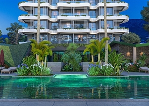 Трехкомнатная квартира в строящемся жилом комплексе в элитном районе Каргыджак