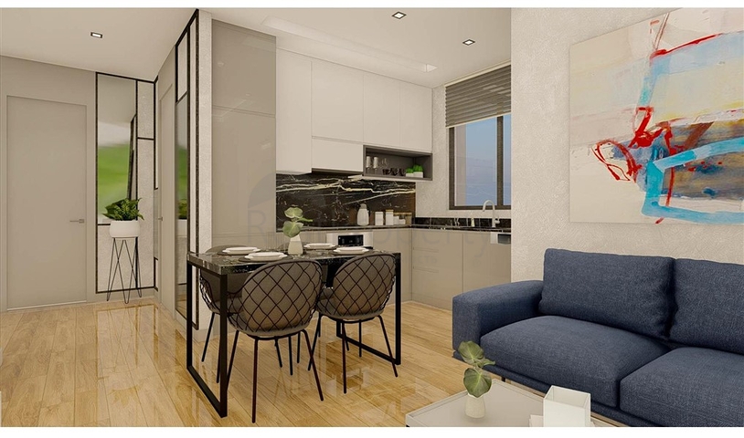 Квартира 1+1 в живописном районе Каргыджак