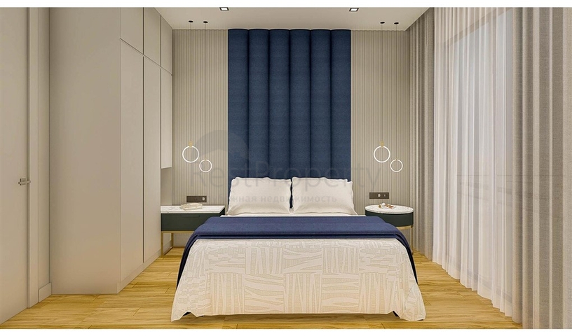 Квартира 1+1 в живописном районе Каргыджак