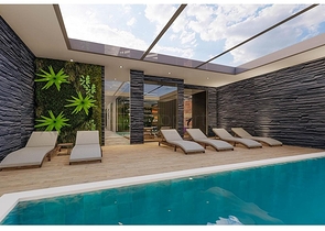 Квартира 1+1 в живописном районе Каргыджак