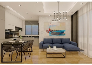 Квартира 1+1 в живописном районе Каргыджак