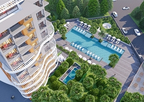 Комфортабельный комплекс семейного типа в районе Демирташ