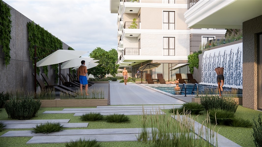 Новый комплекс в комфортном для жизни районе Оба