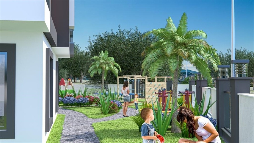 Новый проект в районе Оба 