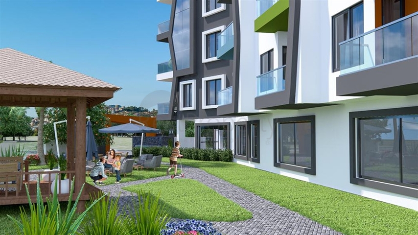 Новый проект в районе Оба 