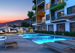 Новый проект в районе Оба 