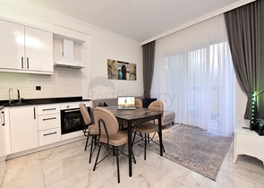 Двухкомнатная меблированная квартира в комплексе в сосновом бору