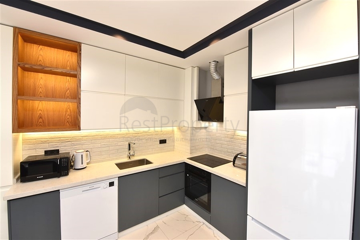 Квартира в аренду в 5 минутах от пляжа в центре Алании