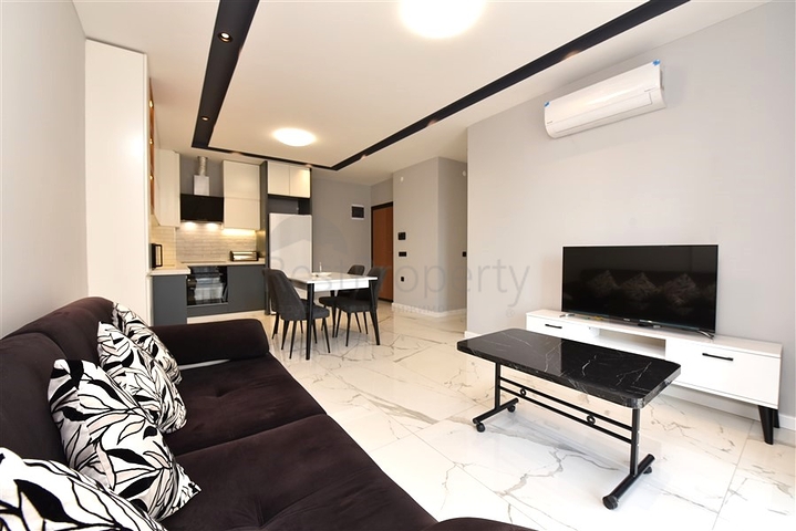 Квартира в аренду в 5 минутах от пляжа в центре Алании