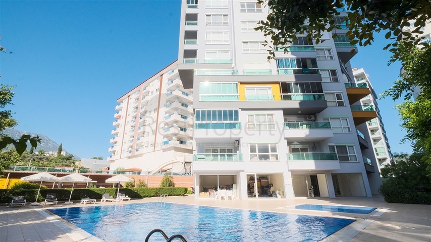 Квартира 1+1 в Махмутларе в 600 м от моря