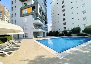 Квартира 1+1 в Махмутларе в 600 м от моря