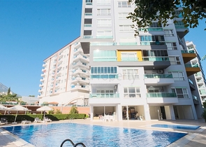 Квартира 1+1 в Махмутларе в 600 м от моря