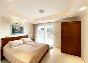 Шикарный садовый дуплекс 3+1 в районе Джикджилли