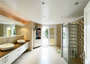 Шикарный садовый дуплекс 3+1 в районе Джикджилли