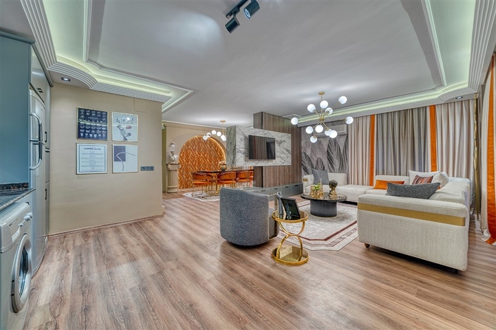 Эксклюзивный и роскошный пентхаус планировкой 3+1 в элитном районе Оба