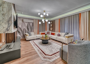 Эксклюзивный и роскошный пентхаус планировкой 3+1 в элитном районе Оба