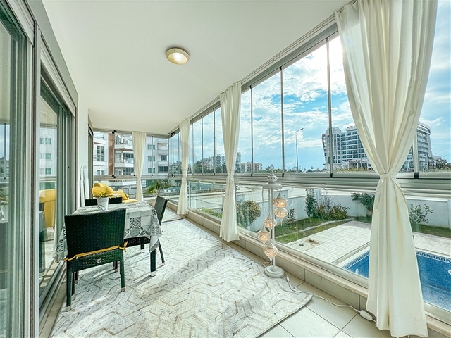 Меблированная двухкомнатная квартира в районе Кестель