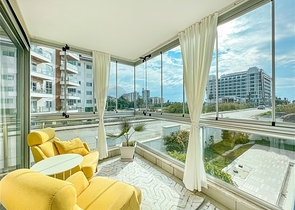 Меблированная двухкомнатная квартира в районе Кестель