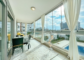 Меблированная двухкомнатная квартира в районе Кестель