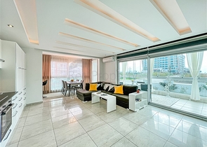 Меблированная двухкомнатная квартира в районе Кестель