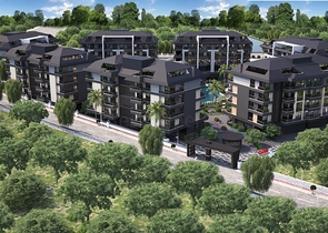 Апартаменты 1+1 в районе Оба