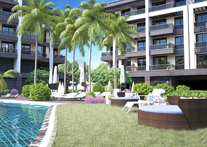 Апартаменты 1+1 в районе Оба