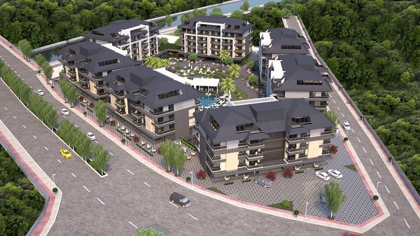 Квартира 1+1 от собственника в строящемся премиальном комплексе