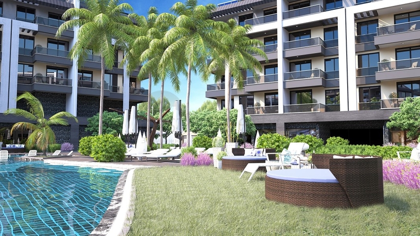 Квартира 1+1 от собственника в строящемся премиальном комплексе