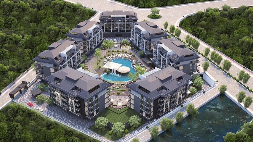 Квартира 1+1 от собственника в строящемся премиальном комплексе