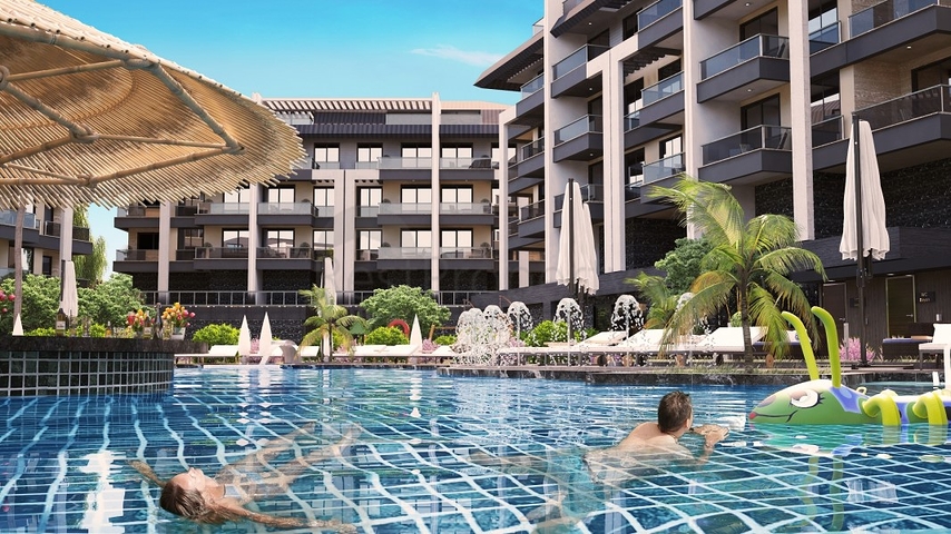 Квартира 1+1 от собственника в строящемся премиальном комплексе