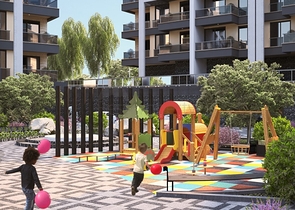 Квартира в одном из популярных комплексов в районе Оба