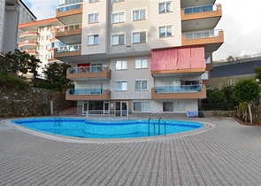 Пентхаус 4+1 с видом на море в районе Джикджилли