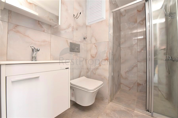 Пентхаус 2+1 с видом на горы в Газипаше