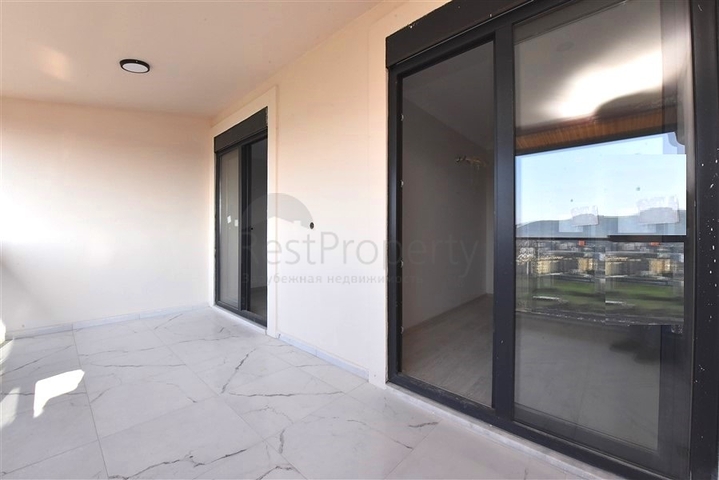 Пентхаус 2+1 с видом на горы в Газипаше