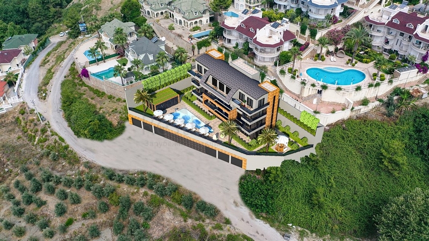 Проект малоквартирного дома в районе Тепе 