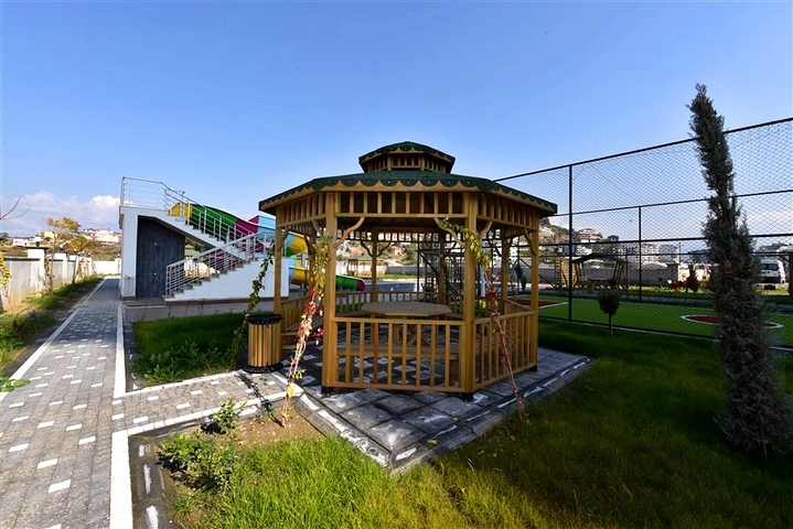 Апартаменты 3+1 с отдельной кухней в Газипаше