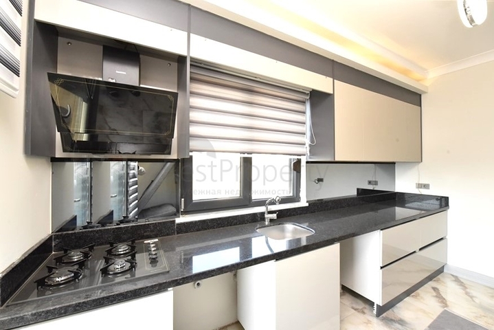 Апартаменты 3+1 с отдельной кухней в Газипаше