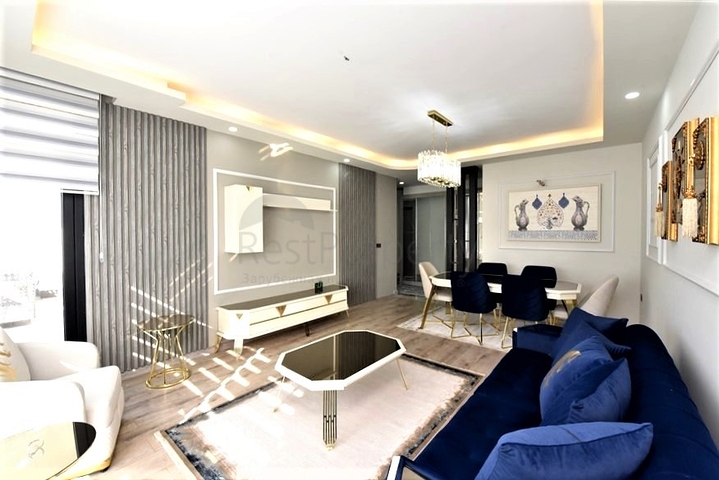 Апартаменты 3+1 с отдельной кухней в Газипаше