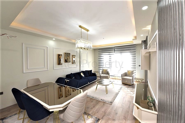 Апартаменты 3+1 с отдельной кухней в Газипаше