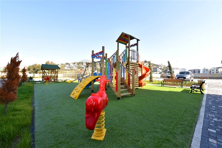 Апартаменты 3+1 с отдельной кухней в Газипаше