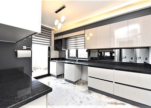 Апартаменты 3+1 с отдельной кухней в Газипаше