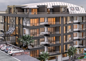 Квартира в новом доме, центр Аланьи район пляжа Клеопатра