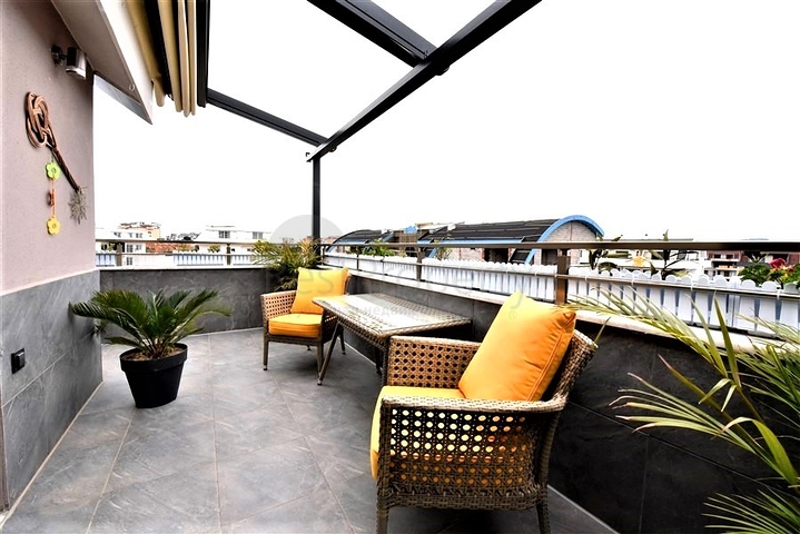 Просторный пентхаус 3+1 в районе Оба