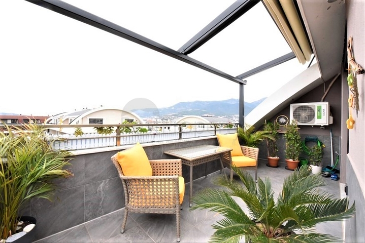 Просторный пентхаус 3+1 в районе Оба