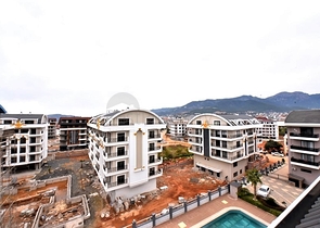 Просторный пентхаус 3+1 в районе Оба